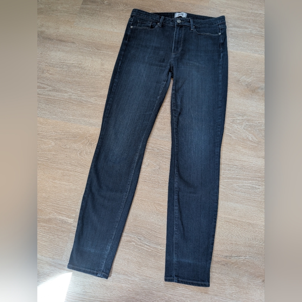 PAIGE Dark Wash Skinny Jeans
